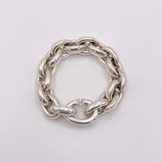 エルメス(Hermes)のHERMES ACROBAT GM アクロバット シルバー ブレスレット(ブレスレット)