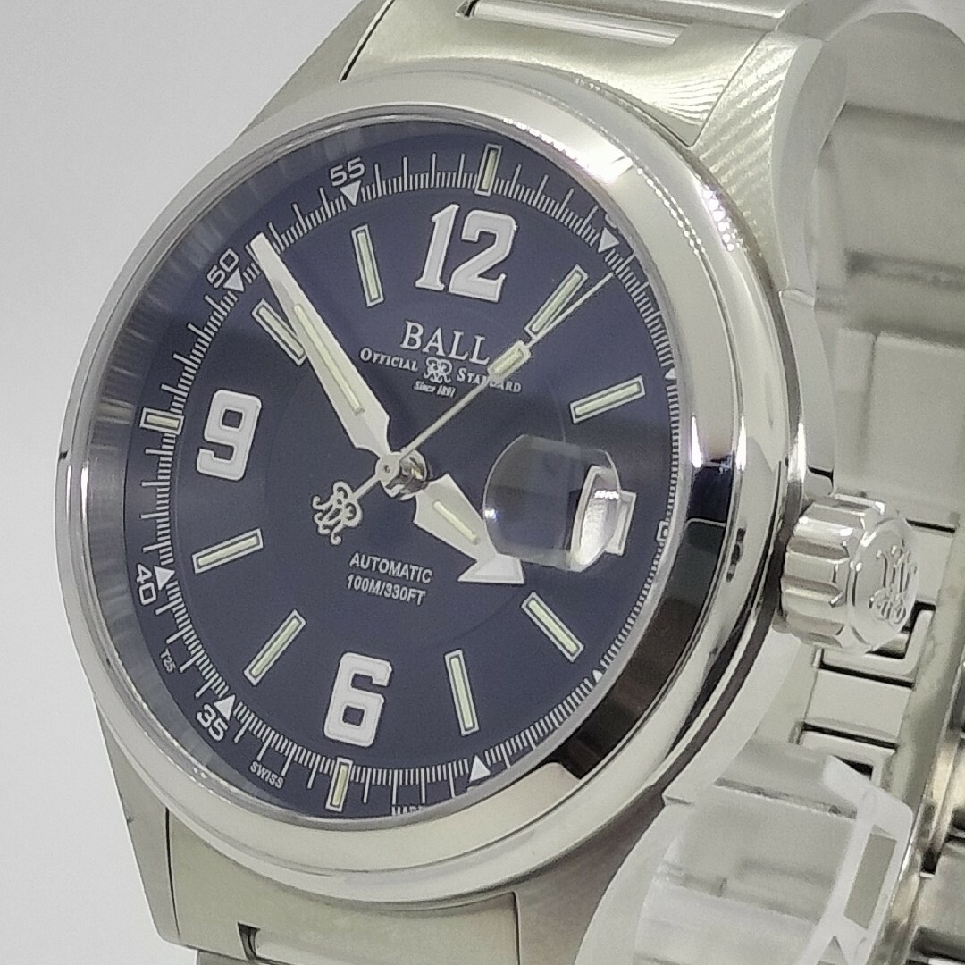 BALL(ボール)の【美品】BALLボールウォッチストークマンレーサーNM2088Cメンズ腕時計 メンズの時計(腕時計(アナログ))の商品写真