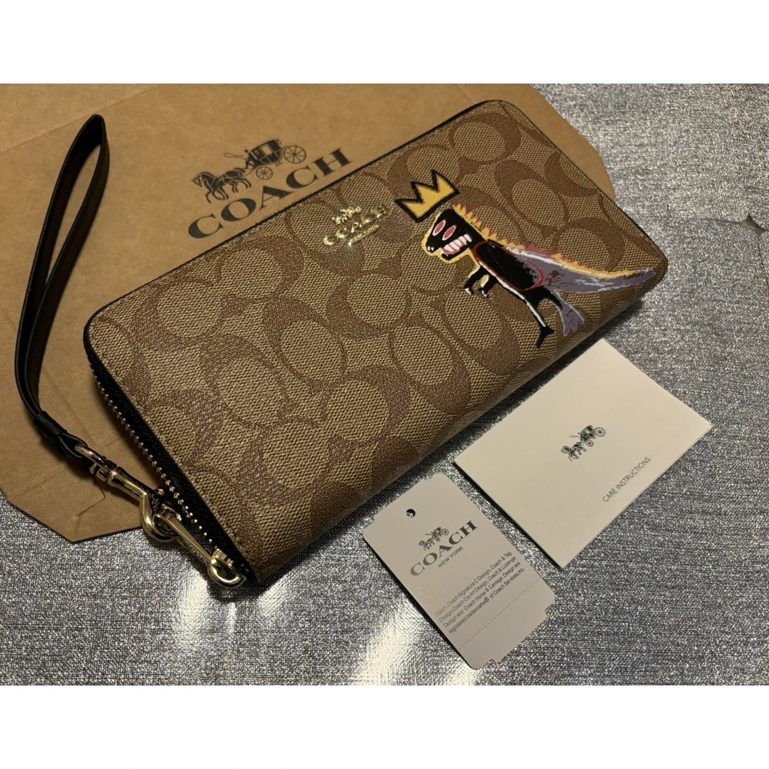 COACH - 未使用品 COACH バスキア コラボ 長財布 未使用品の通販 by