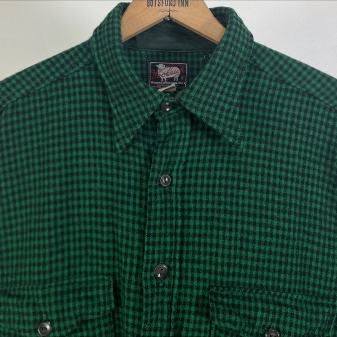 WOOLRICH(ウールリッチ)のsize16 L 50s vintage woolrich ウールシャツ メンズのトップス(シャツ)の商品写真