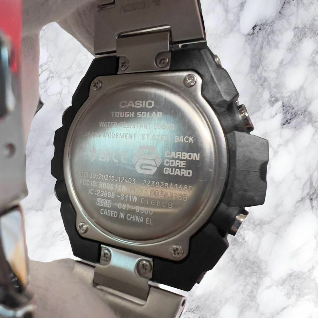 G-SHOCK(ジーショック)の【新品】超人気モデル　カシオ　G-SHOCK　GST-B500D-1A1JF メンズの時計(腕時計(デジタル))の商品写真