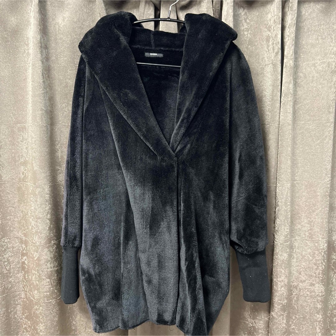 EMODA - EMODAブラックドルマンコートの通販 by select⭐︎ shop EMODA - EMODAブラックドルマンコートの通販 by select⭐︎ shop