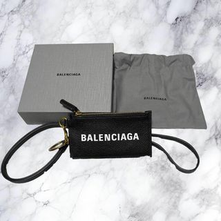 バレンシアガ(Balenciaga)の新品 BALENCIAGA バレンシアガ フラグメントケース 594548 金黒(コインケース/小銭入れ)