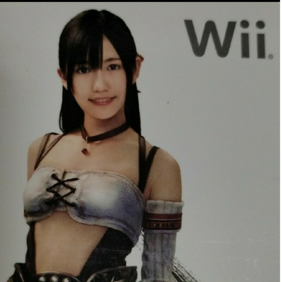 AKB48(エーケービーフォーティーエイト)の渡辺麻友　まゆゆ　Wii  ゼノブレイド　コスプレ　販促カード　しおり エンタメ/ホビーのタレントグッズ(アイドルグッズ)の商品写真