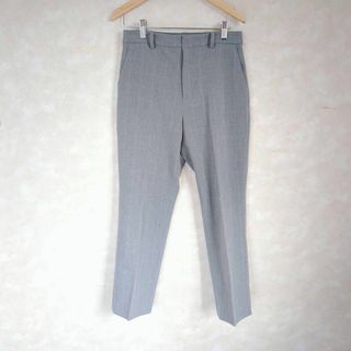 ユニクロ(UNIQLO)の【M】良品★ ユニクロ   カジュアルパンツ　チェック　グレー　ホワイト(カジュアルパンツ)