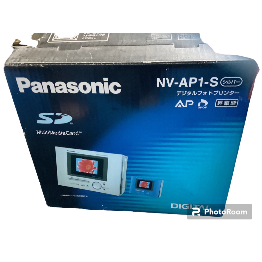 Panasonic(パナソニック)のNational NV-AP1-S デジタルフォトプリンター スマホ/家電/カメラのPC/タブレット(PC周辺機器)の商品写真