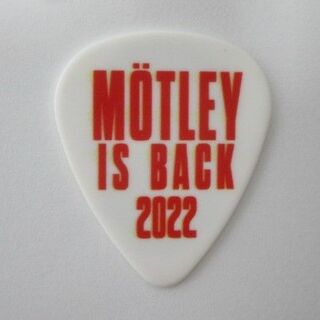 Motley Crue ニッキー・シックス 2022 Tour ギターピック(ミュージシャン)