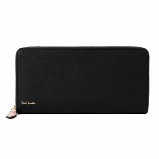 【色: Black】Paul Smith ポールスミス ラウンドファスナー長財布(その他)