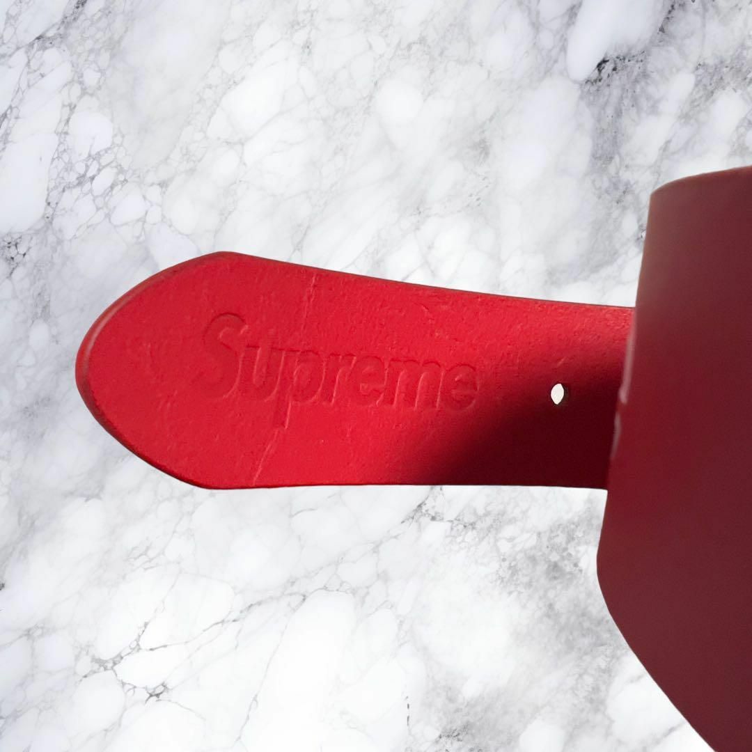 Supreme(シュプリーム)の【新品】Supreme Repeat Leather Belt シュプリーム 赤 メンズのファッション小物(ベルト)の商品写真