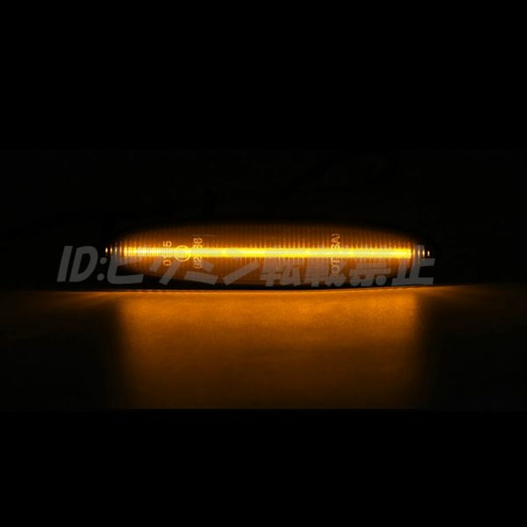 18クラウン 流れる ウインカー シーケンシャル LED サイドマーカー㉞ 自動車/バイクの自動車(車種別パーツ)の商品写真
