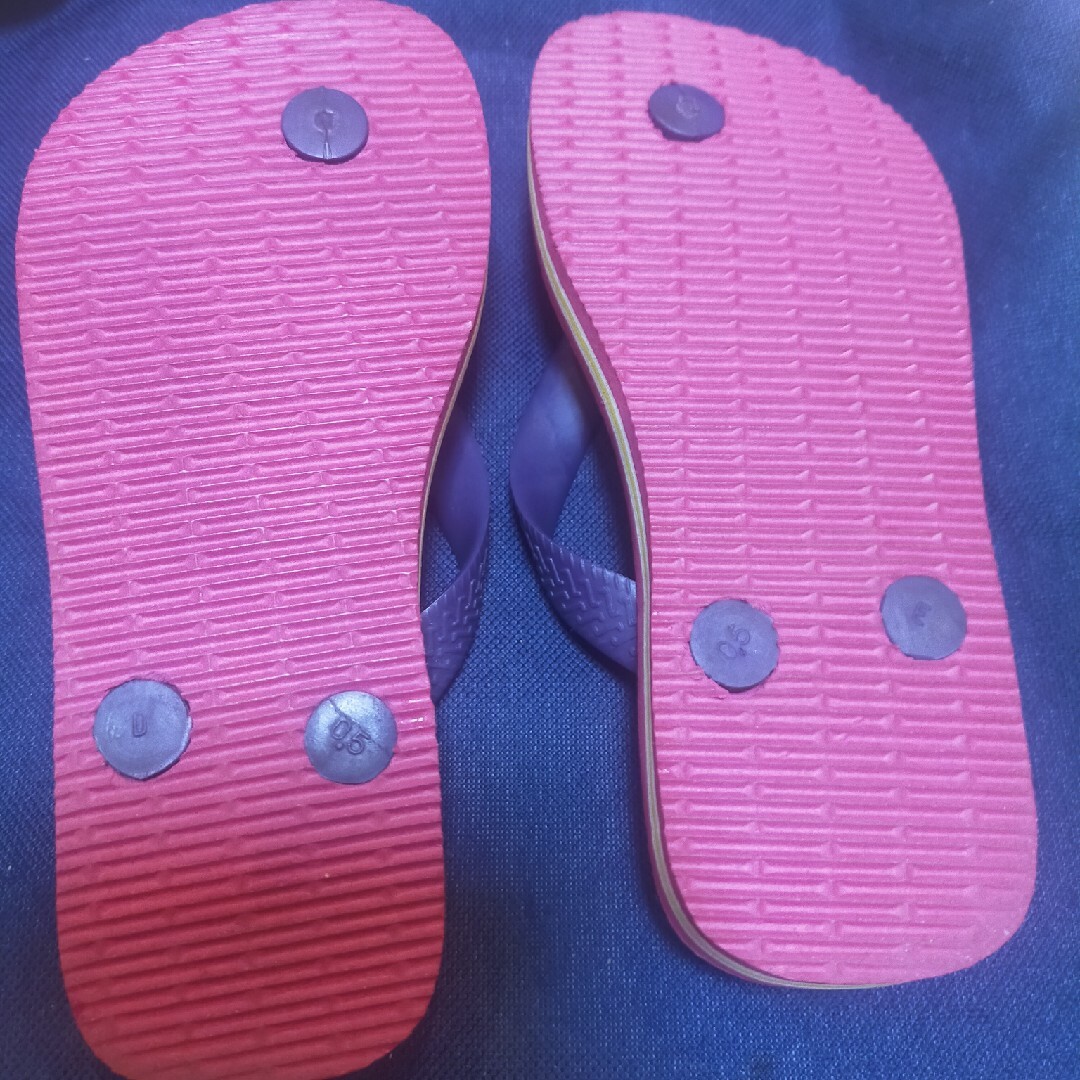 havaianas(ハワイアナス)の【美品】ハワイアナス　17~18 キッズ/ベビー/マタニティのキッズ靴/シューズ(15cm~)(サンダル)の商品写真