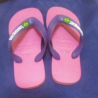 ハワイアナス(havaianas)の【美品】ハワイアナス　17~18(サンダル)