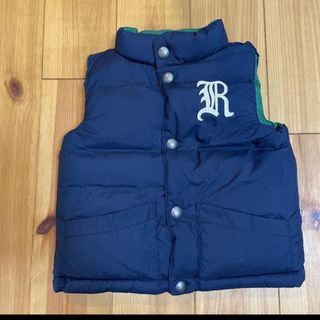 ラルフローレン(Ralph Lauren)のラルフローレン　リバーシブルダウンベスト　80cm(ジャケット/上着)