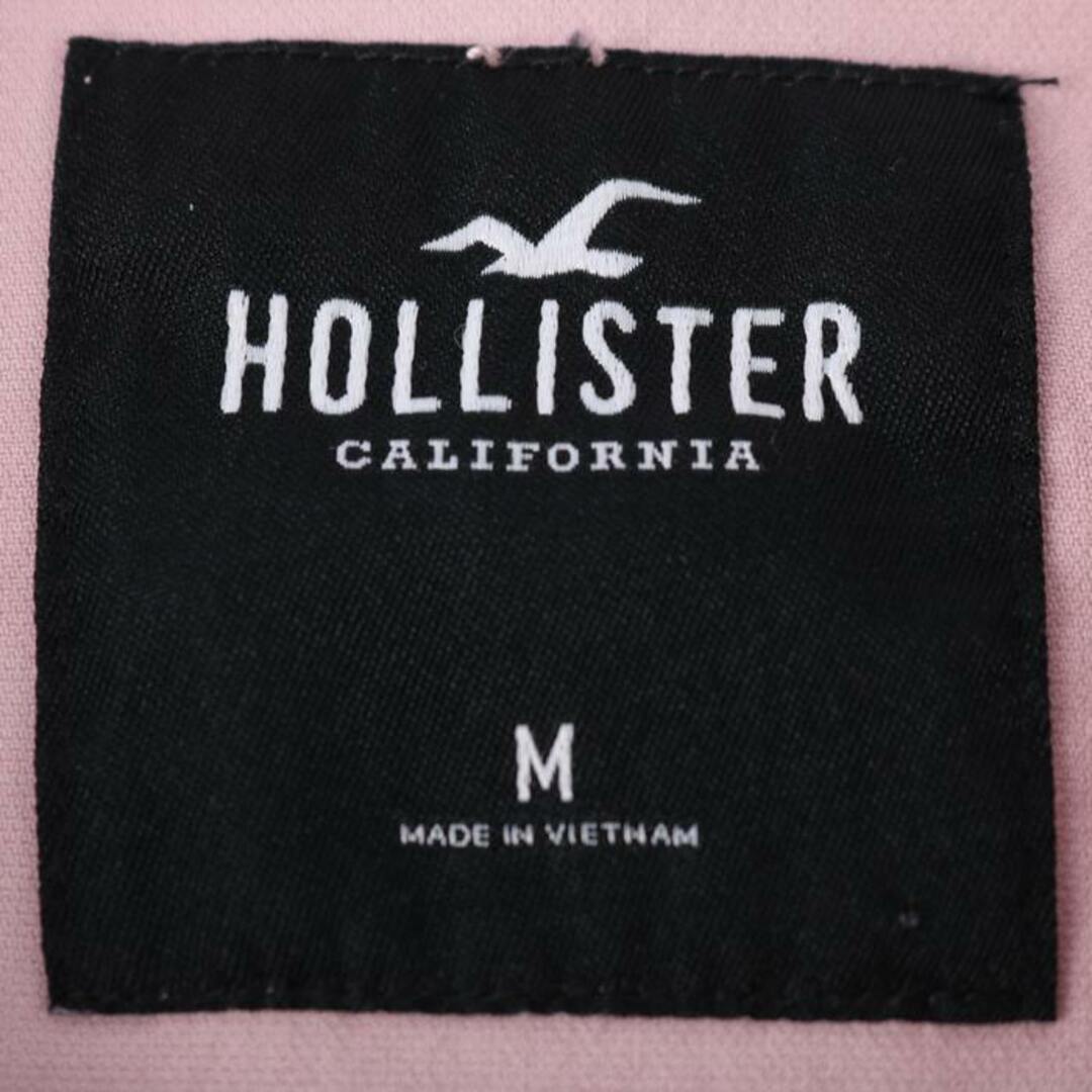 Hollister(ホリスター)のホリスター カバーオール ブルゾン ジャケット ストレッチ フルジップ アウター メンズ Mサイズ ピンク Hollister メンズのジャケット/アウター(カバーオール)の商品写真