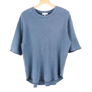 ユナイテッドアローズ(UNITED ARROWS)のユナイテッドアローズ Tシャツ 5分袖 コットン100% ビューティアンドユース トップス メンズ Lサイズ ブルー UNITED ARROWS(Tシャツ/カットソー(半袖/袖なし))