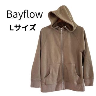 ベイフロー(BAYFLOW)の【美品】Bayflow ベイフロー パーカー ダブルジッパー ふわふわ L(パーカー)