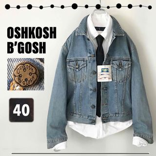 オシュコシュ(OshKosh)のデッドストック★OSHKOSH B’GOSH★トラッカー★ダメージ加工ジージャン(Gジャン/デニムジャケット)