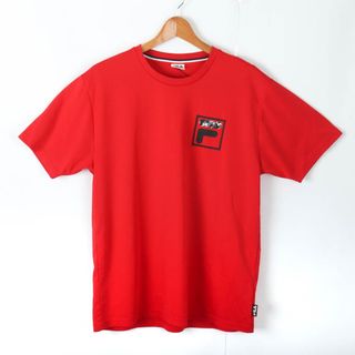 フィラ(FILA)のフィラ 半袖Tシャツ ロゴT スポーツウエア 大きいサイズ メンズ XOサイズ レッド FILA(Tシャツ/カットソー(半袖/袖なし))