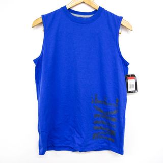 ナイキ(NIKE)のナイキ ランクトップ ロゴT スポーツウエア 未使用品 キッズ 男の子用 Lサイズ ブルー NIKE(Tシャツ/カットソー)