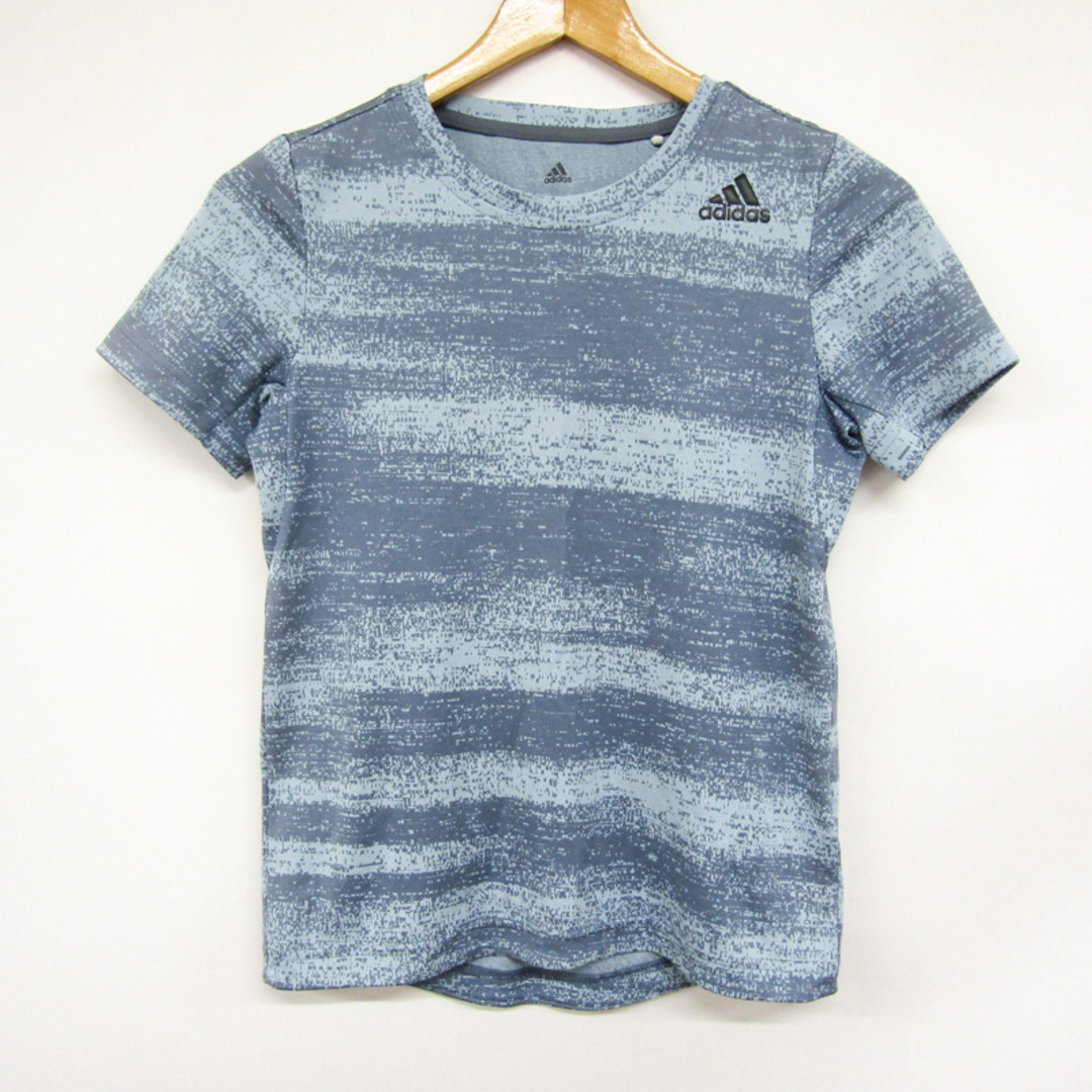 adidas(アディダス)のアディダス 半袖Tシャツ クライマライト スポーツウエア キッズ 男の子用 140サイズ グレー adidas キッズ/ベビー/マタニティのキッズ服男の子用(90cm~)(Tシャツ/カットソー)の商品写真