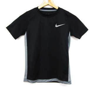 ナイキ(NIKE)のナイキ 半袖Tシャツ ドライフィット スタンダードフィット キッズ 男の子用 Sサイズ ブラック NIKE(Tシャツ/カットソー)