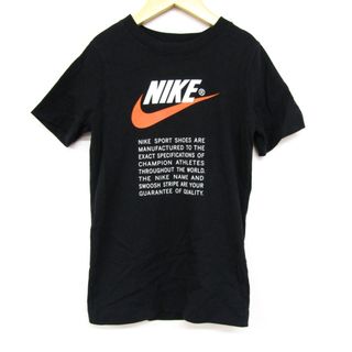 ナイキ(NIKE)のナイキ 半袖Tシャツ ロゴT スポーツウエア キッズ 男の子用 XSサイズ ブラック NIKE(Tシャツ/カットソー)