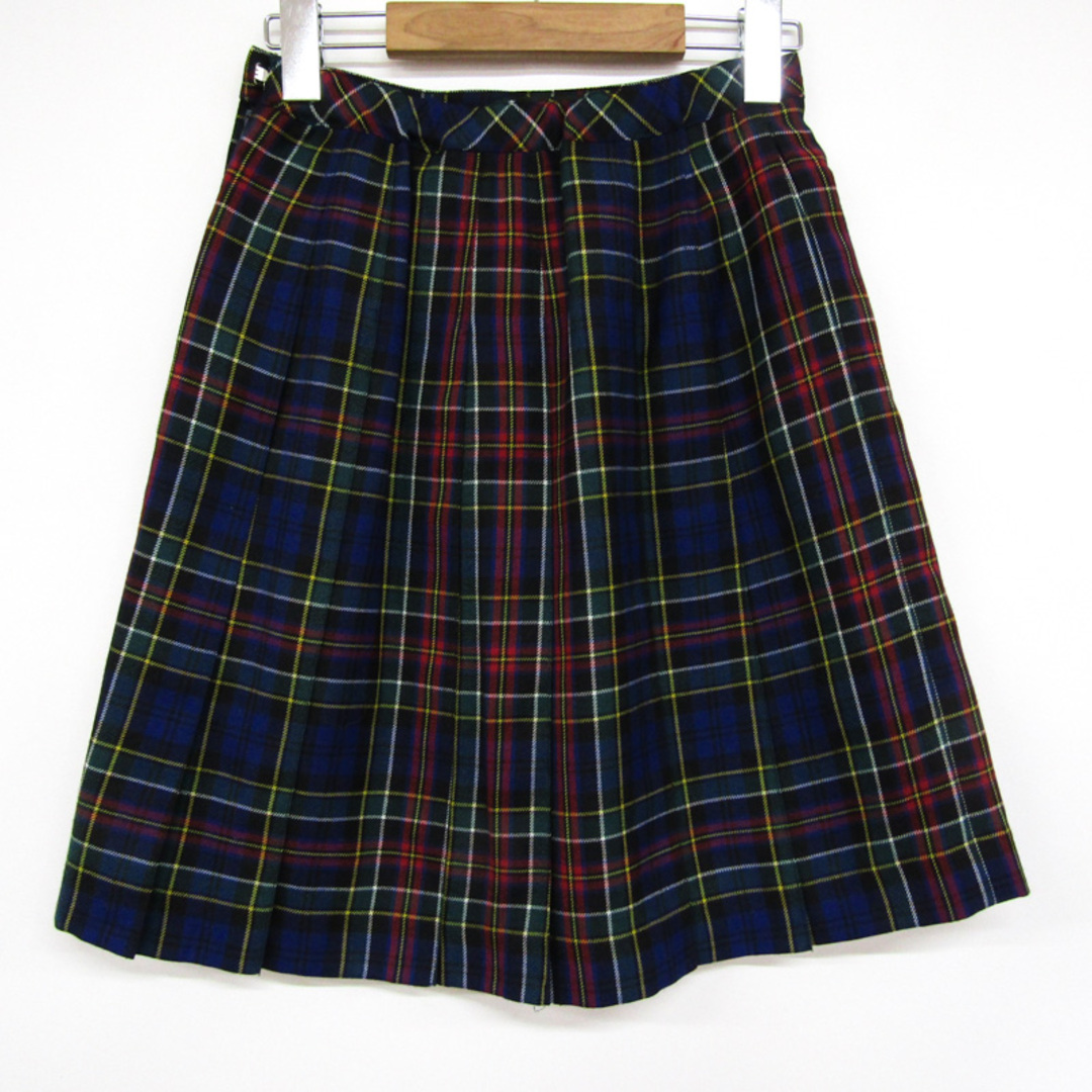 THE SCOTCH HOUSE(ザスコッチハウス)のスコッチハウス プリーツスカート タータンチェック柄 キッズ 女の子用 165Aサイズ ネイビー×レッド THE SCOTCH HOUSE キッズ/ベビー/マタニティのキッズ服女の子用(90cm~)(スカート)の商品写真