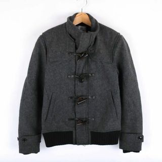 MEN'S BIGI - メンズビギ ダッフルコート ジャケット 無地 アウター ウール メンズ 2サイズ グレー MEN'S BIGI