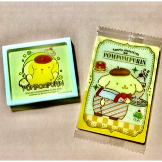 サンリオ(サンリオ)のサンリオ💛ポムポムプリン💛シリコン アクリル マグネット💛カード💛2点セット(キャラクターグッズ)