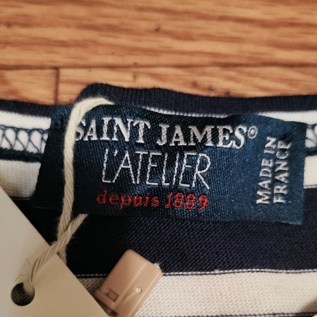 SAINT JAMES(セントジェームス)のMINQUIERS MODERN LATELIER4997新品サイズS＊M レディースのトップス(カットソー(長袖/七分))の商品写真