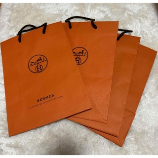 Hermes - 未使用❤︎エルメス❤︎HERMES 保存袋 45×44 巾着袋 オレンジ