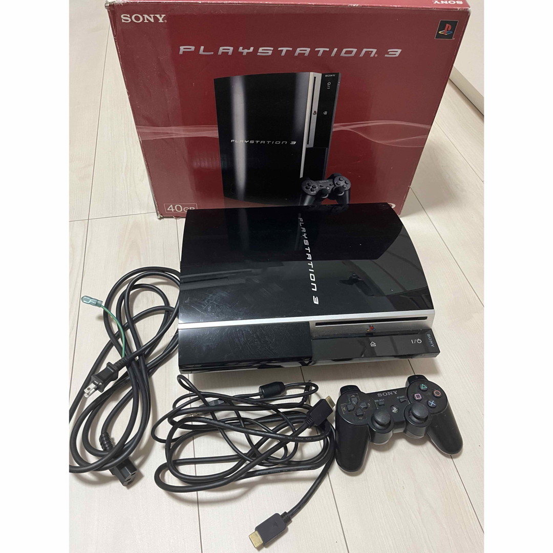 PlayStation3(プレイステーション3)のSONY PlayStation3 CECHH00 動作確認済 エンタメ/ホビーのゲームソフト/ゲーム機本体(家庭用ゲーム機本体)の商品写真