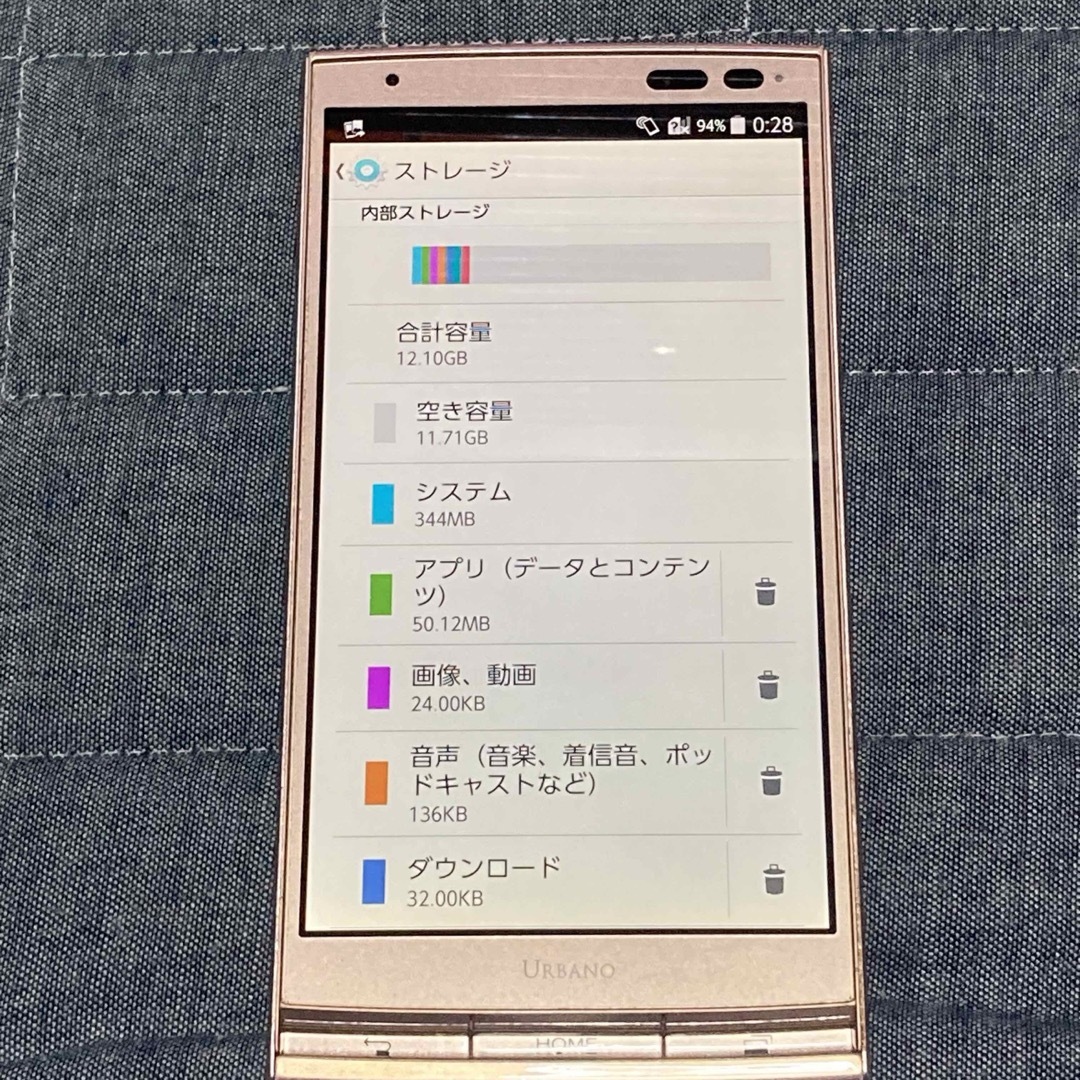 京セラ(キョウセラ)のURBANO L03 スマホ/家電/カメラのスマートフォン/携帯電話(スマートフォン本体)の商品写真