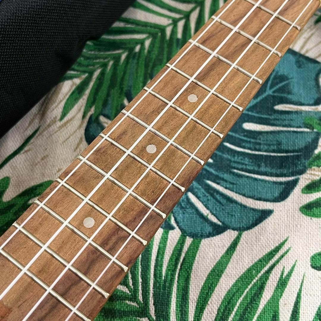 肉球が可愛いマホガニー材のエレキ・ソプラノウクレレ【ukulele】 楽器のウクレレ(ソプラノウクレレ)の商品写真