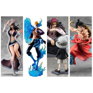 メガハウス(MegaHouse)の【輸送箱未開封】ワンピース　フィギュア　POP　まとめ売り　4個(フィギュア)