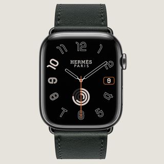 Hermes - エルメス アップルウォッチ 新品未使用 45mm ブラック