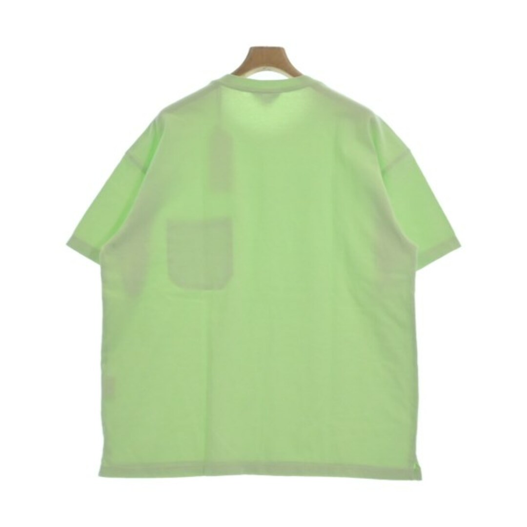 UNUSED(アンユーズド)のUNUSED アンユーズド Tシャツ・カットソー 4(XL位) 黄緑 【古着】【中古】 メンズのトップス(Tシャツ/カットソー(半袖/袖なし))の商品写真