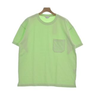 アンユーズド(UNUSED)のUNUSED アンユーズド Tシャツ・カットソー 4(XL位) 黄緑 【古着】【中古】(Tシャツ/カットソー(半袖/袖なし))