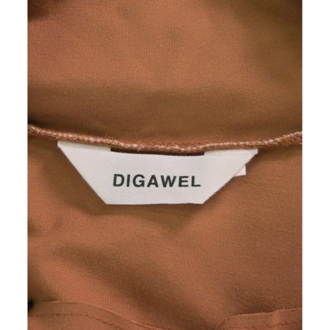 DIGAWEL(ディガウェル)のDIGAWEL ディガウェル スウェット 0(XS位) 茶系 【古着】【中古】 メンズのトップス(スウェット)の商品写真