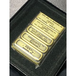 zippo ボトムメタル ゴールド 限定品 1937レプリカ 2002年製(その他)