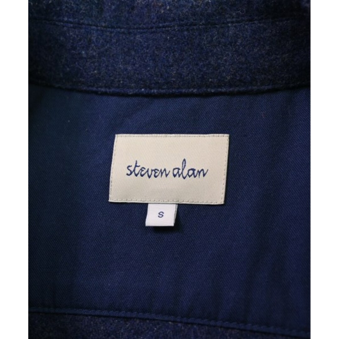 steven alan(スティーブンアラン)のsteven alan スティーブンアラン カジュアルシャツ S 青系 【古着】【中古】 メンズのトップス(シャツ)の商品写真