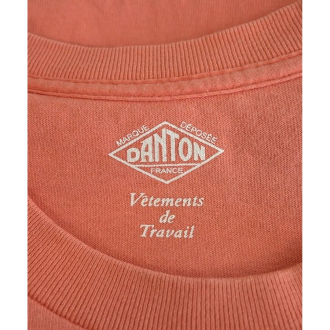 DANTON(ダントン)のDANTON ダントン Tシャツ・カットソー 38(S位) ピンク 【古着】【中古】 メンズのトップス(Tシャツ/カットソー(半袖/袖なし))の商品写真