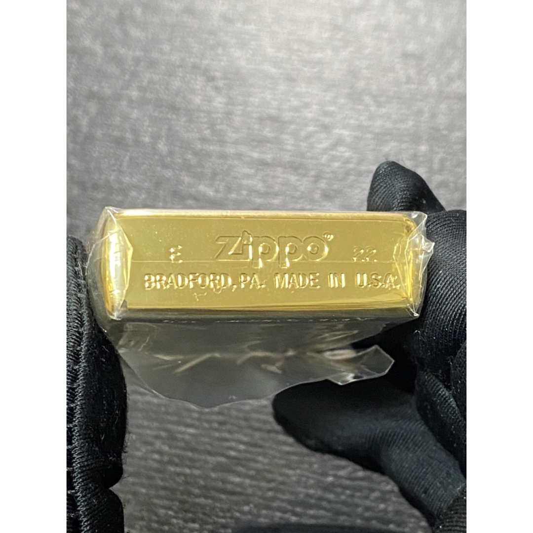 zippo 牙狼 4面 ゴールド 両面デザイン 希少モデル 2022年製 エンタメ/ホビーのアニメグッズ(その他)の商品写真