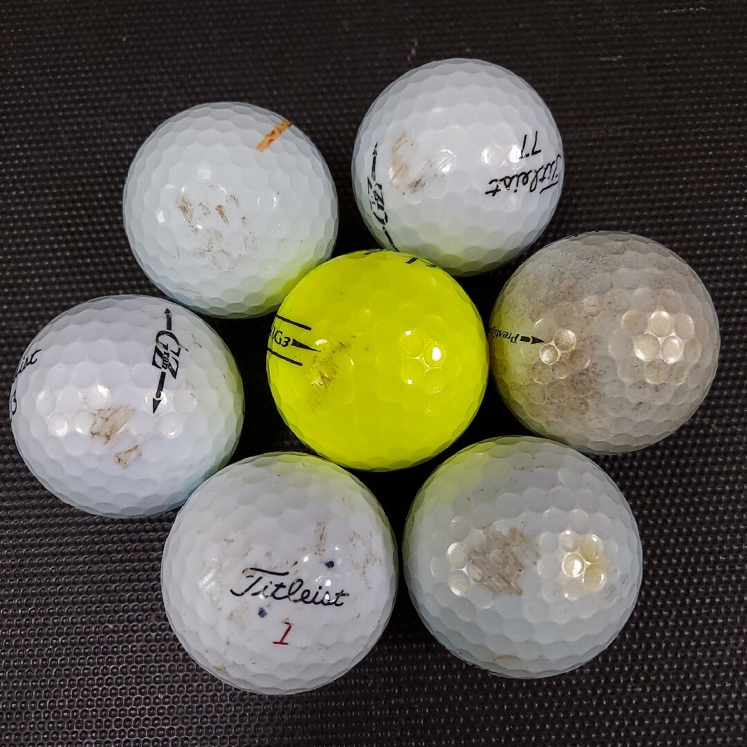 Titleist(タイトリスト)の【87】ロストボール　タイトリスト　20球 スポーツ/アウトドアのゴルフ(その他)の商品写真