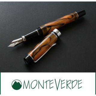 Monteverde - 9426◆モンテベルデ◆万年筆◆定価13,200円◆プリマ◆タイガーアイ◆F細字