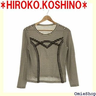 HIROKO KOSHINO ヒロココシノ トップス 長袖 レディース ボーダー(キャミソール)