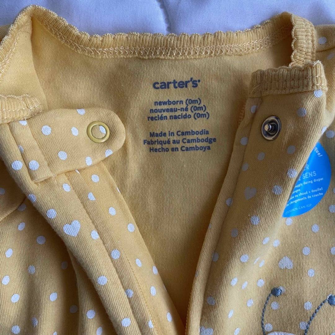 carter's(カーターズ)のcarter's カーターズ  新品未使用★ newborn キッズ/ベビー/マタニティのベビー服(~85cm)(ロンパース)の商品写真