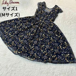 Lily Brown - シャツコンビワンピースの通販 by は's shop｜リリー