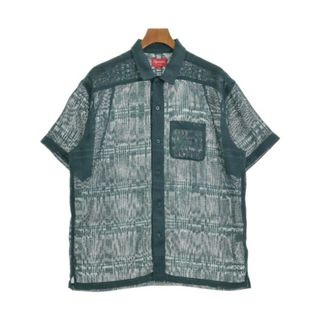 シュプリーム(Supreme)のSupreme シュプリーム カジュアルシャツ L 緑 【古着】【中古】(シャツ)