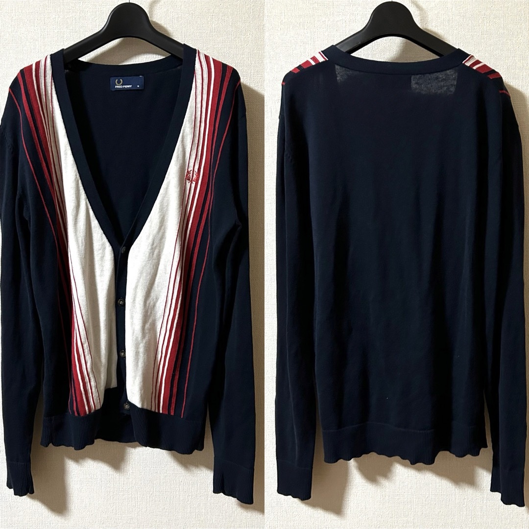 FRED PERRY - Mサイズ!フレッドペリー 古着薄手ニット FRED PERRY - Mサイズ!フレッドペリー 古着薄手ニット